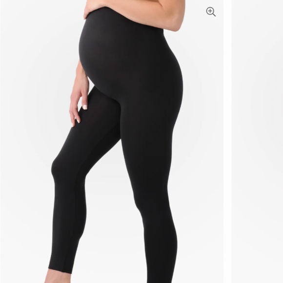 Belly Bandit Black maternity Leggings High Waist Stretchy. - Picture 1 of 4